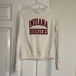 Indiana Hoosiers White Sweatshirt Size Small